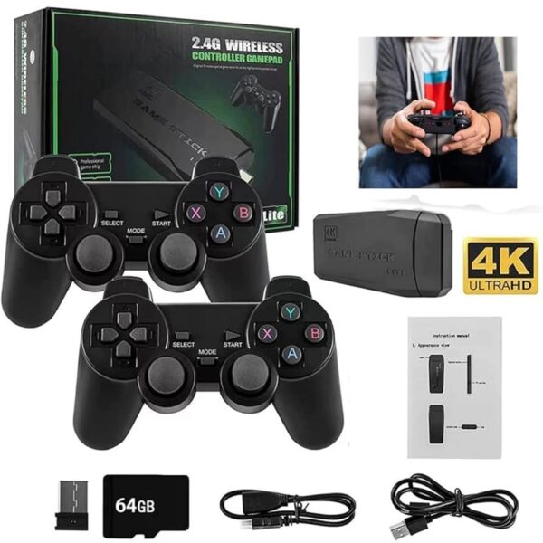 Consola de Juegos Retro inalámbrica de 2.4 G Gamestick