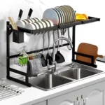 Escurridor de platos de alta capacidad de 85 cm