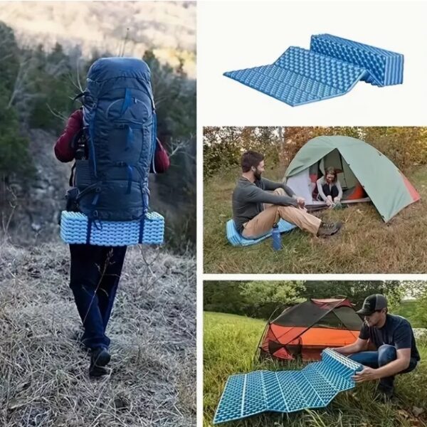 Colchoneta Plegable Esponjoso para Campamento