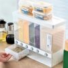 Dispensador De Menestras Arroz Cereal Con 6 Divisiones