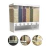 Dispensador De Menestras Arroz Cereal Con 6 Divisiones