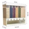 Dispensador De Menestras Arroz Cereal Con 6 Divisiones