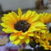 Maceta Decorativa con Girasoles Artificiales - Realista y Sin Mantenimiento